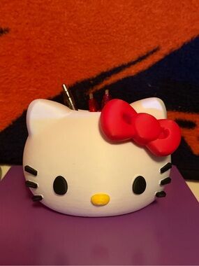 Custom Design - Hello Kitty Desk/bathroom